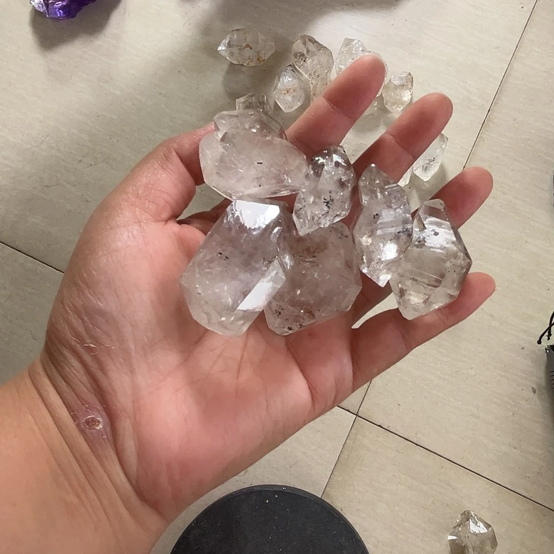 香***儿烟晶珠宝半成品未镶嵌