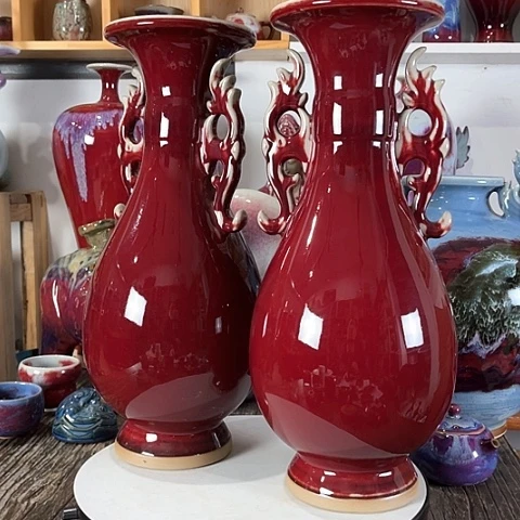 瓷片用****5神垕镇钧瓷艺术