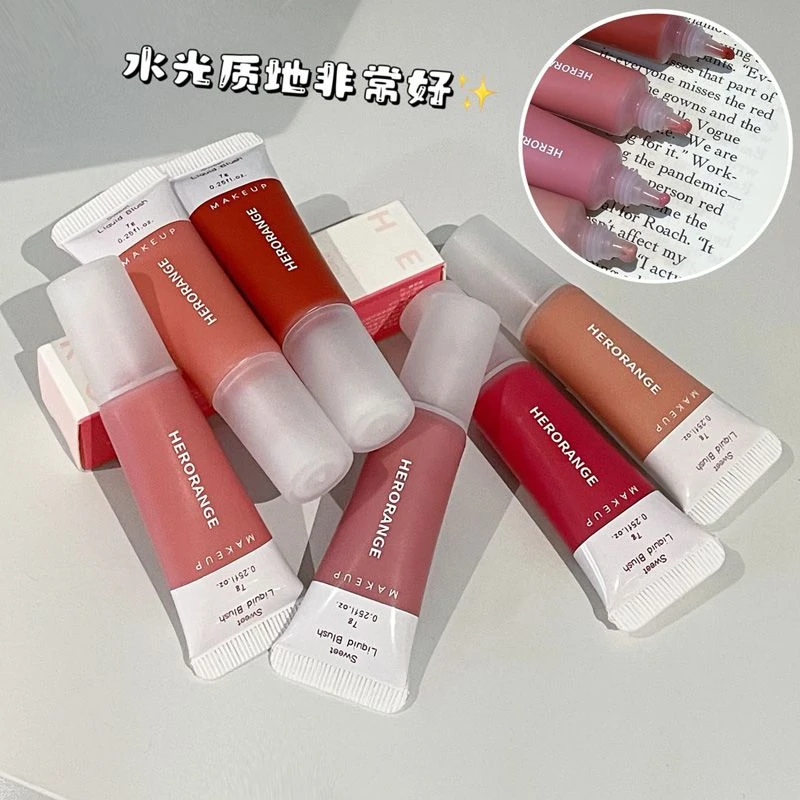 rarebeauty液体腮红同款单色哑光持妆显嫩腮红膏韩系嫩妹显白脸小