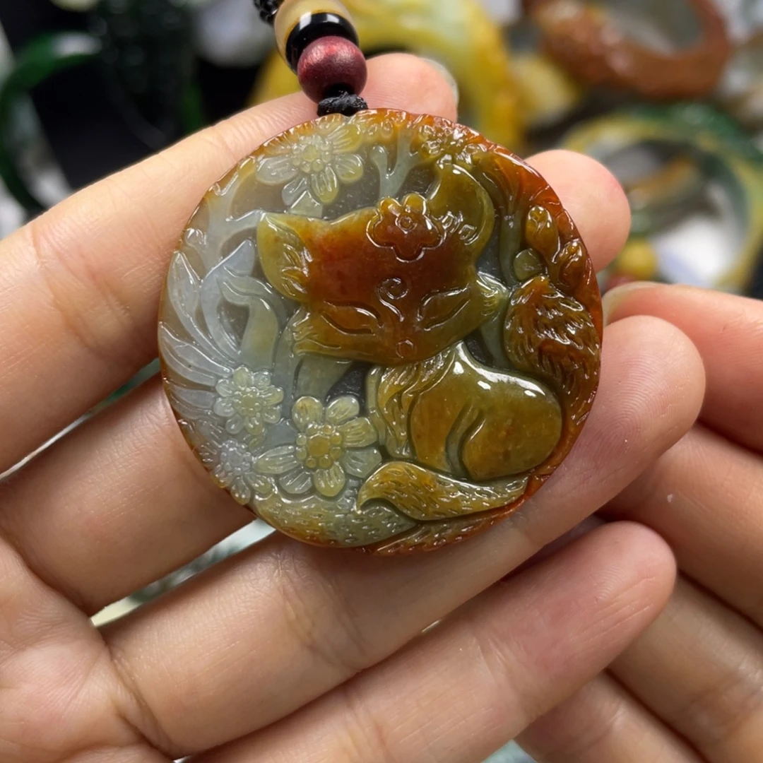 颈饰未镶嵌翡翠牌子