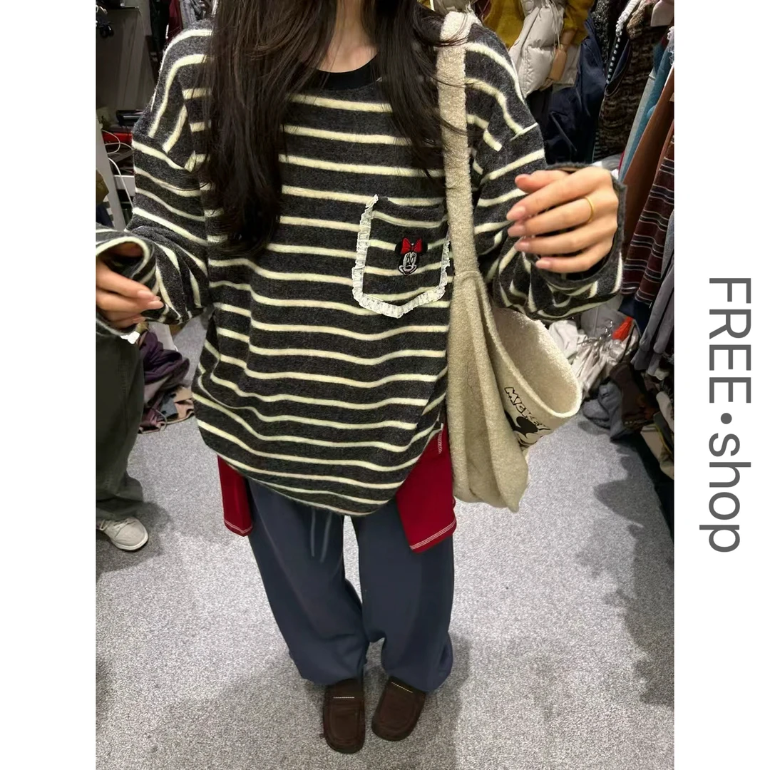 T1#【编码601～700】2025韩国东大门新款甜美可爱休闲毛衣卫衣外套