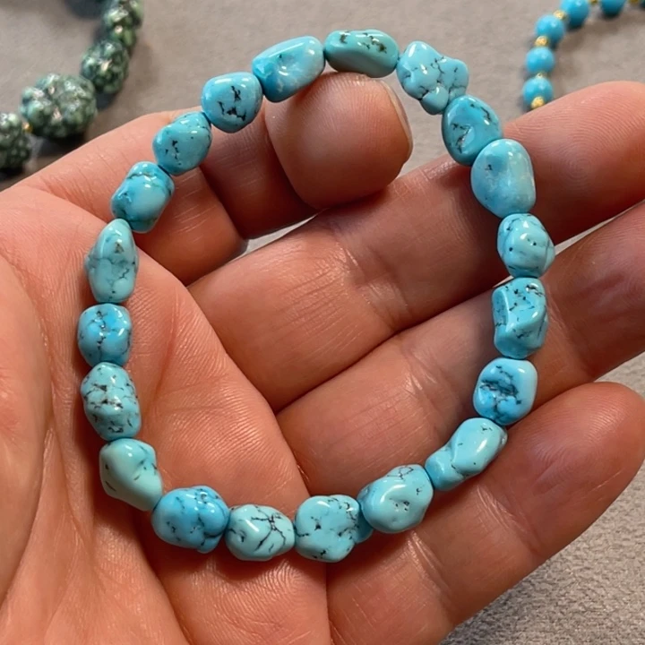 绿松石未镶嵌珠宝奇石