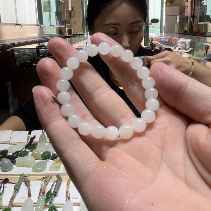 和田玉未镶嵌手串