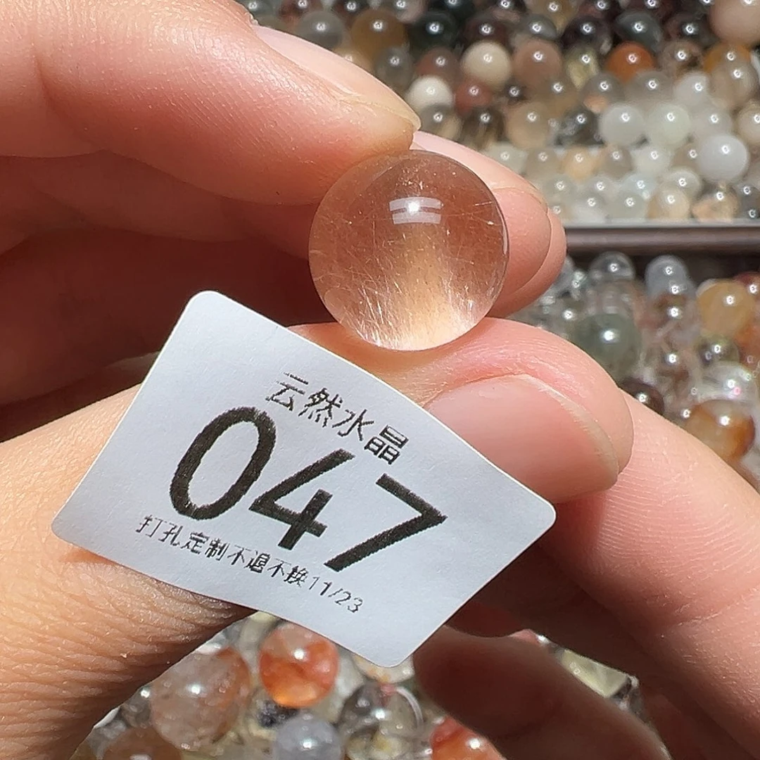 珠宝半成品水晶未镶嵌