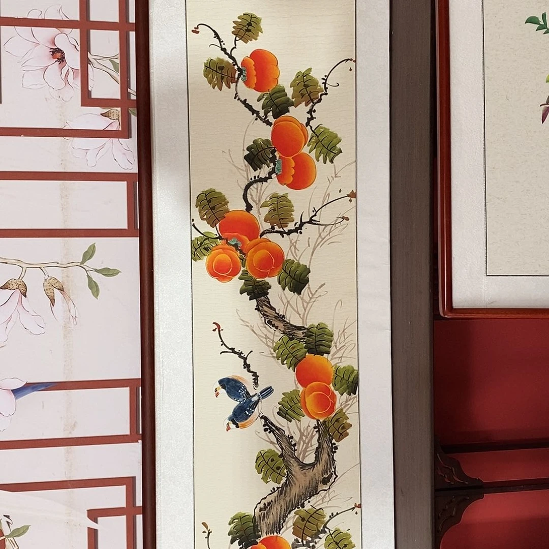 国画带框尺寸47✖️163厘米