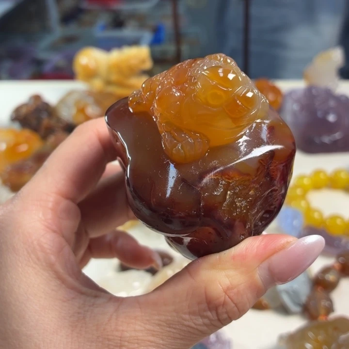 未镶嵌吊坠(不含链)玛瑙/玉髓