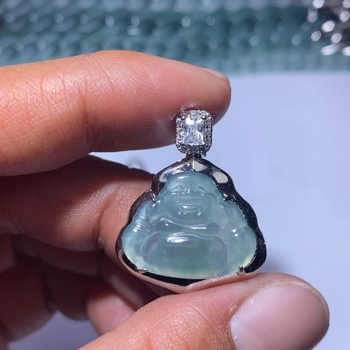 翡翠未镶嵌颈饰天然翡翠