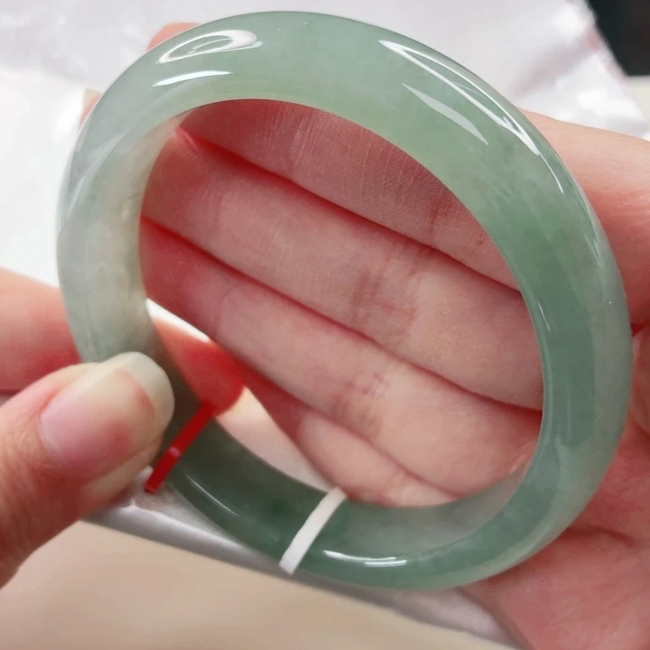 翡翠未镶嵌手镯58圈x482