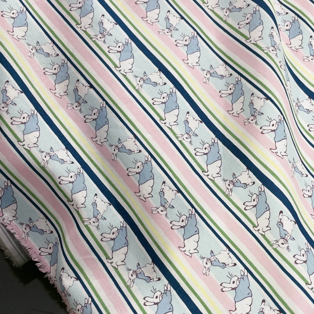 一米价纯棉平布1.4米宽果子布艺地卷