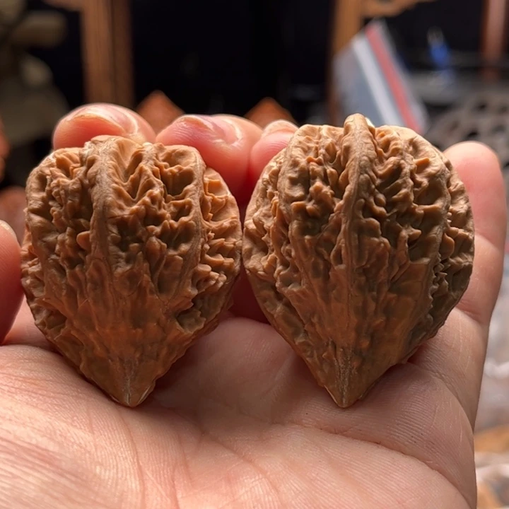 文玩核桃把件楸大胖35