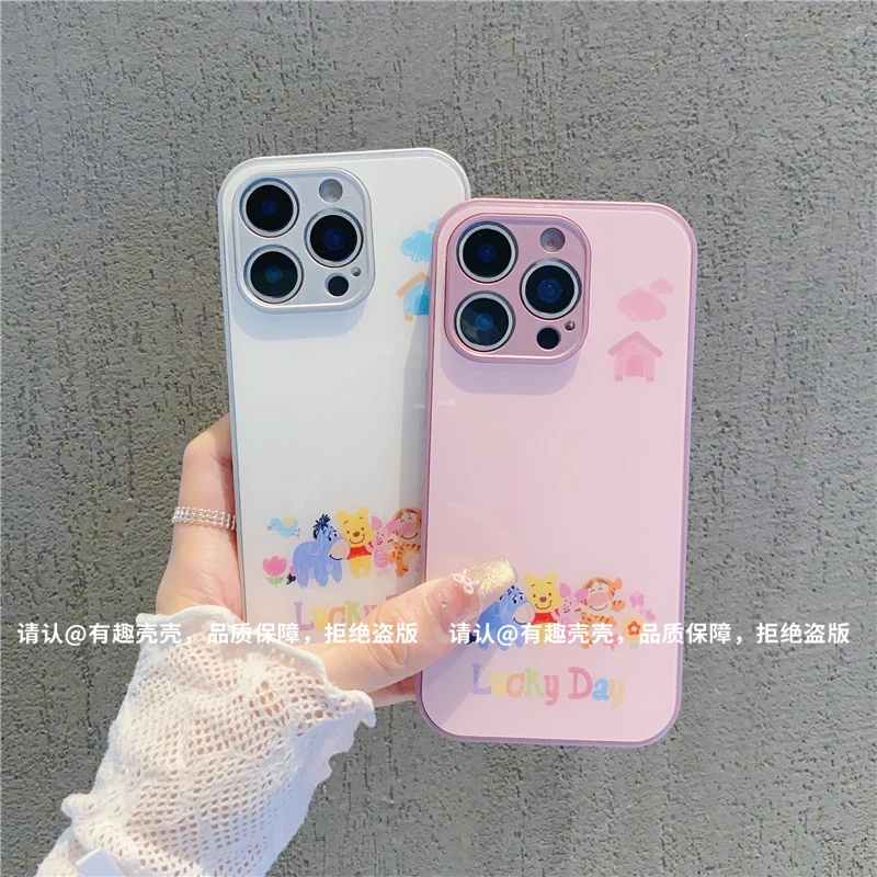 玻璃壳适用苹果16/iphone/华为荣耀/OPPO/VIVO/小米/手机壳爆款潮