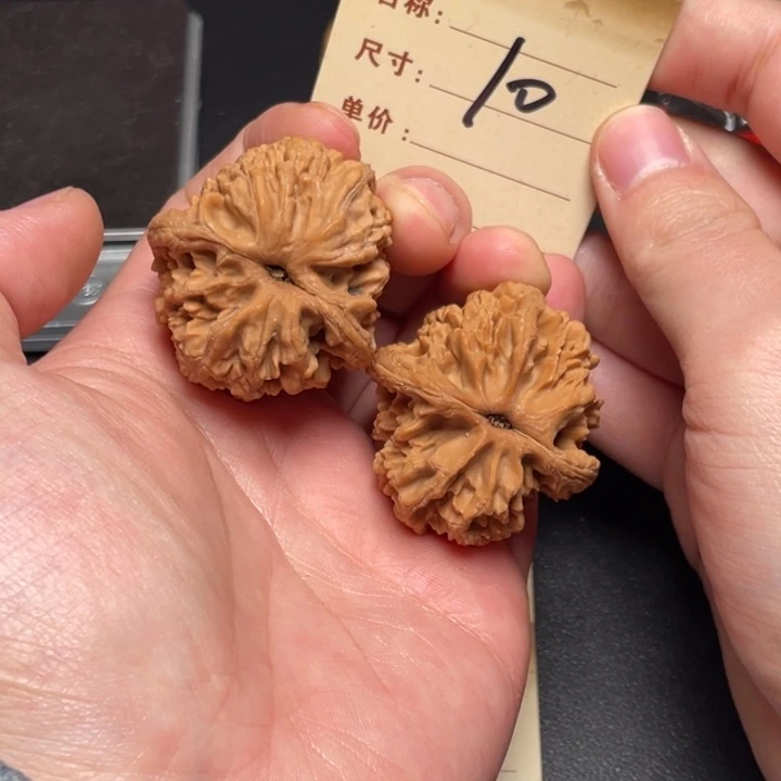 把件文玩核桃大沽石40尺全品白茬10打底发