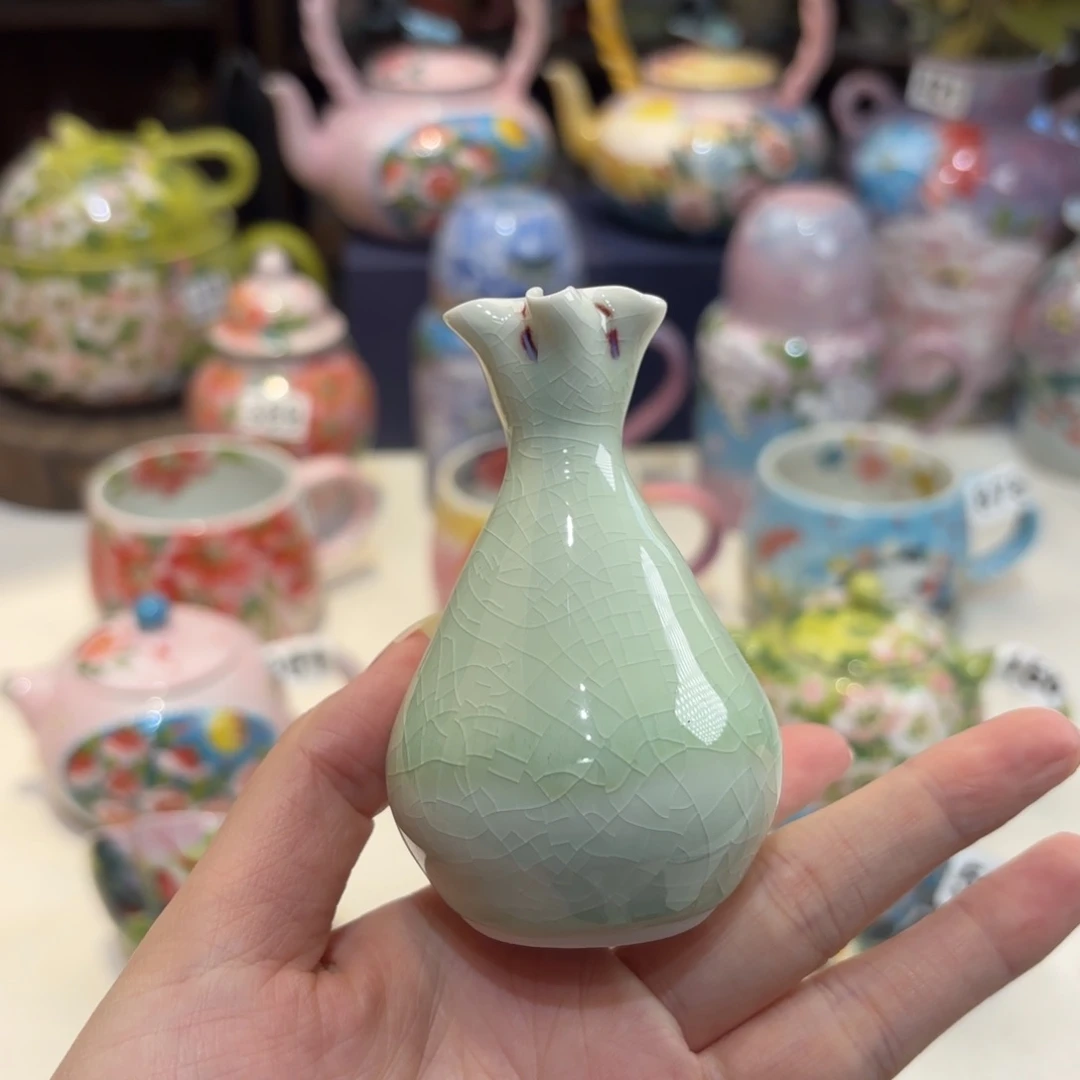 景德镇手绘高温釉下彩陶瓷茶具