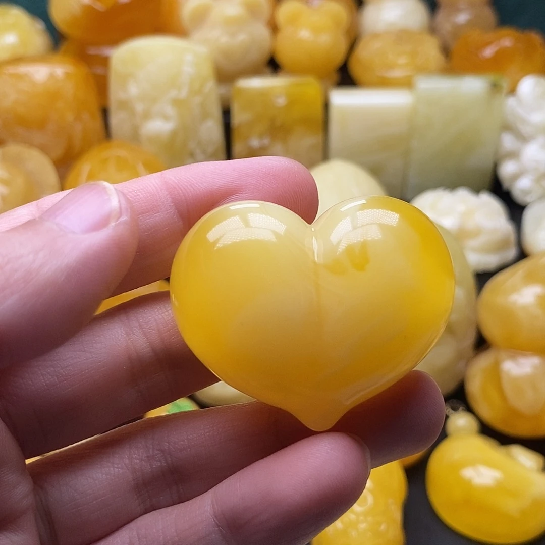 琥珀颈饰未镶嵌琥珀蜜蜡吊坠