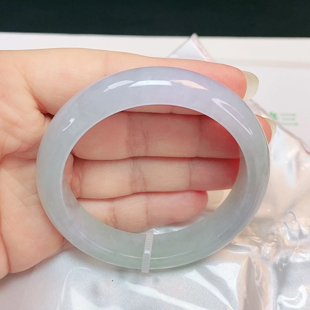 未镶嵌手镯翡翠正圈55.7