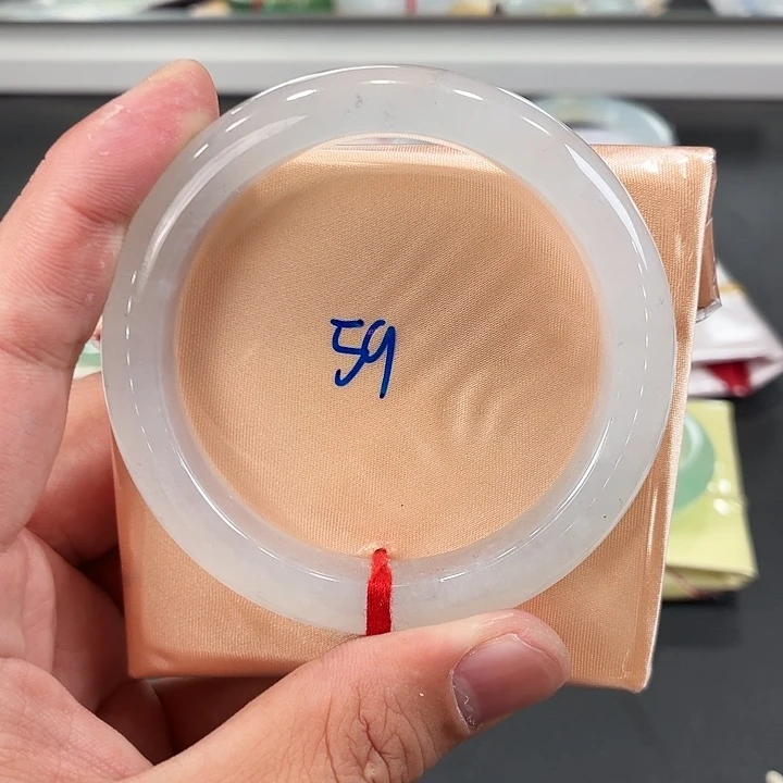 翡翠未镶嵌手镯天然翡翠手镯46号