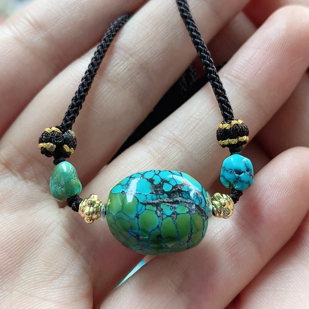 未镶嵌绿松石珠宝奇石