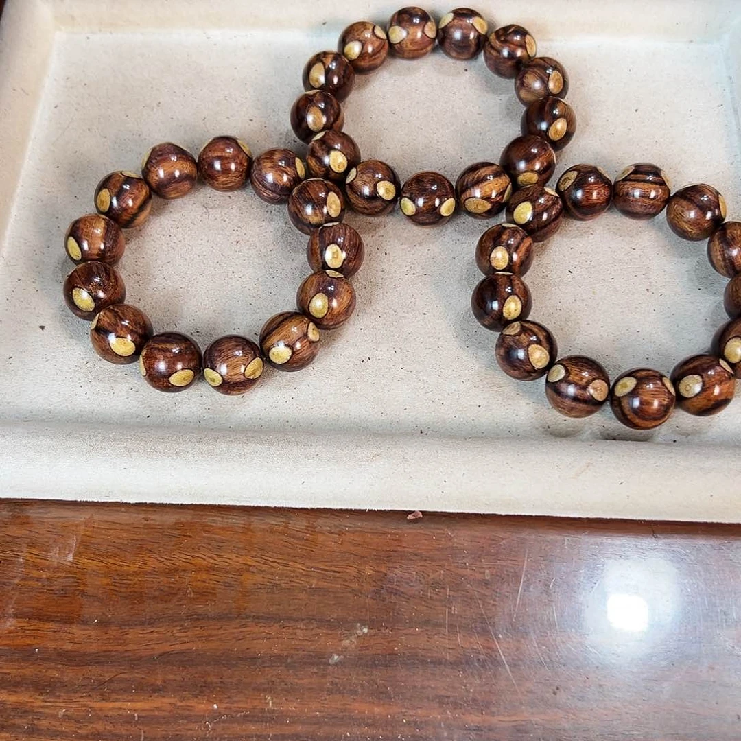 黄花梨/降香黄檀手串/手链18mm白眼狼