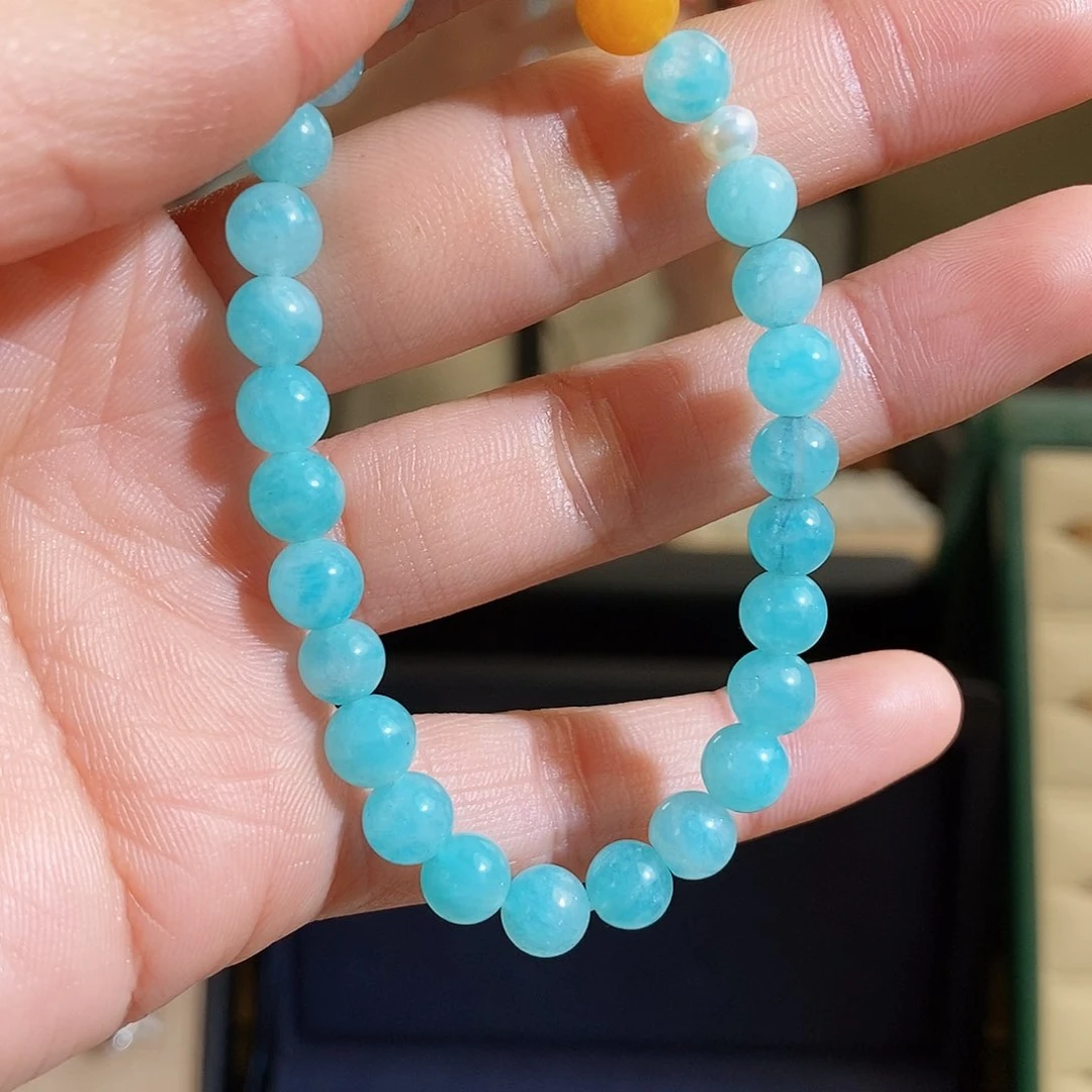 天河石手链未镶嵌