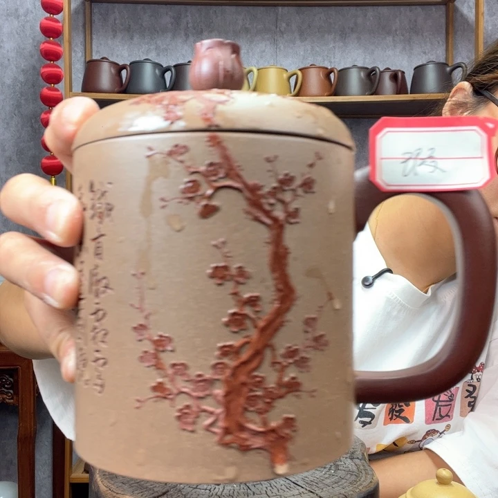 茶杯紫砂原矿紫砂杯
