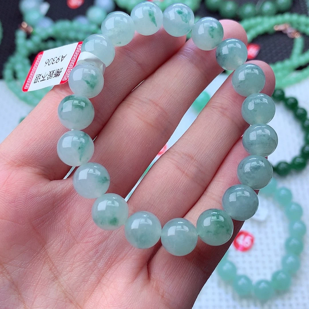 翡翠未镶嵌毛衣链卡10