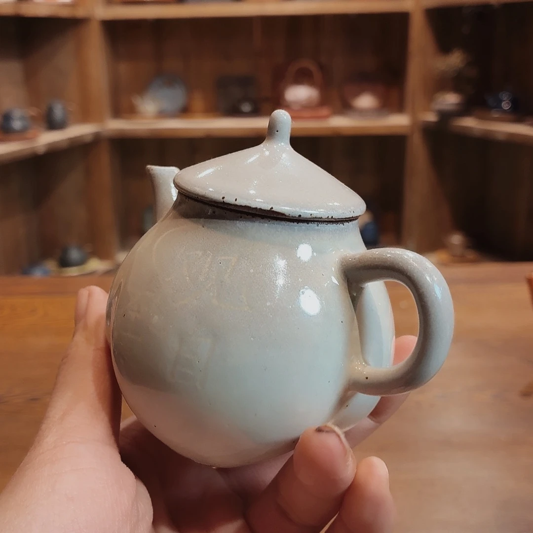 柴烧老岩泥茶器皿