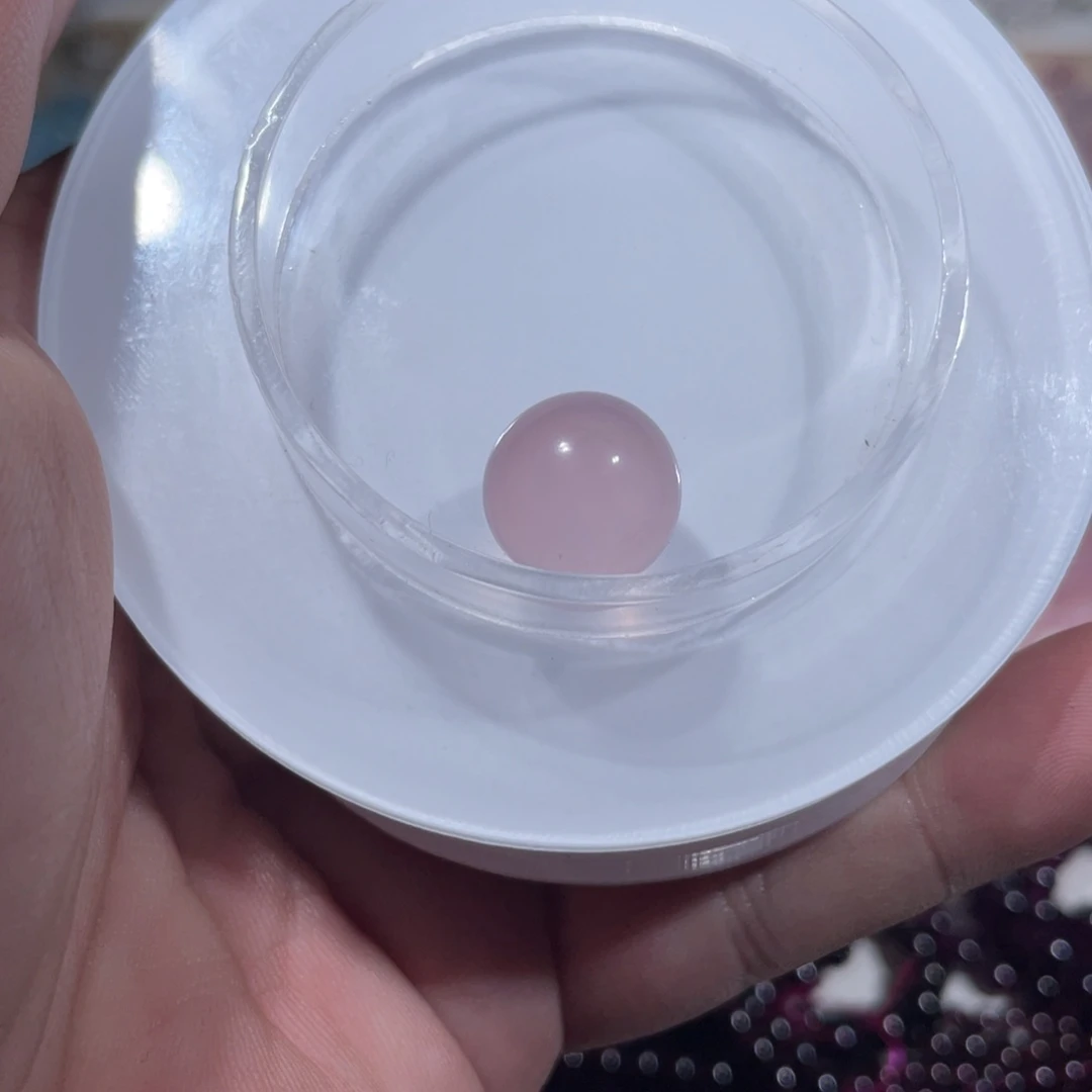 温***颜水晶手链未镶嵌粉水晶