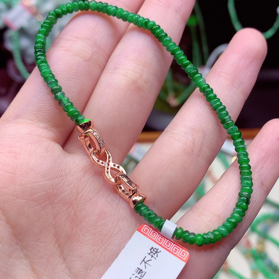未镶嵌手链翡翠翡翠