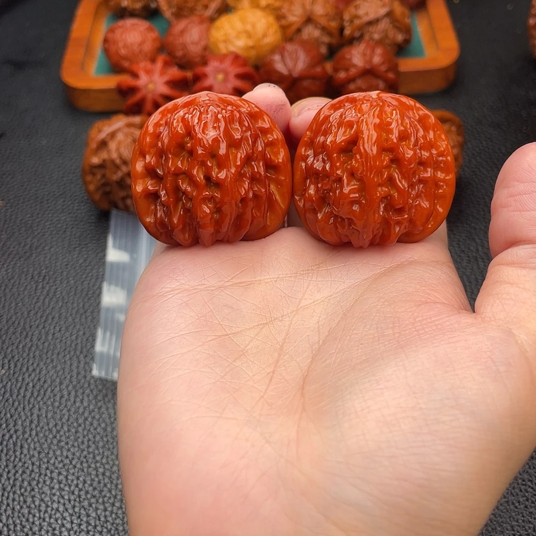 把件文玩核桃四座楼