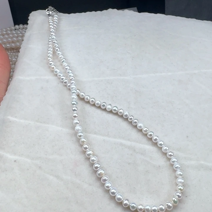 淡水珍珠项链未镶嵌