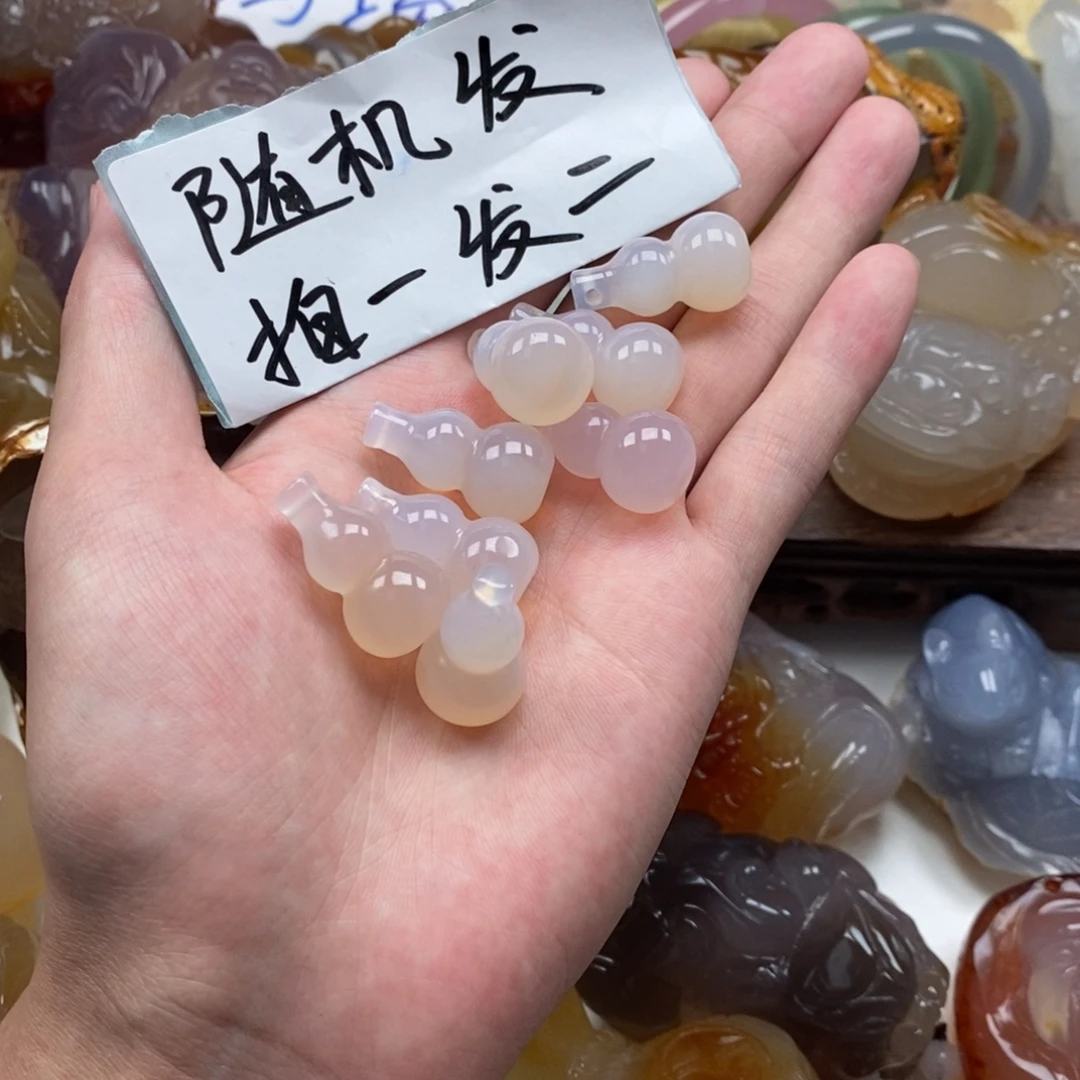 玛瑙/玉髓未镶嵌颈饰