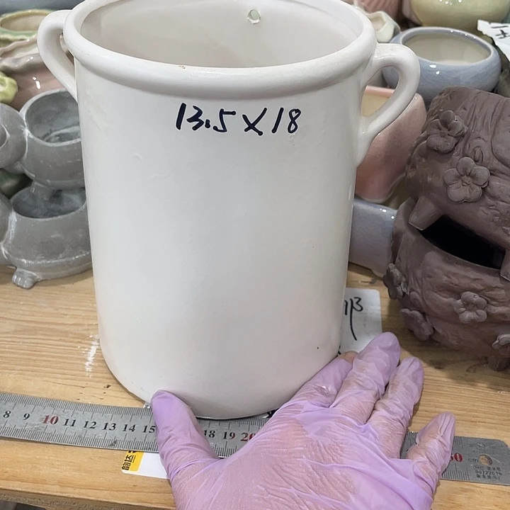 红陶陶瓷花盆凑满12米包邮