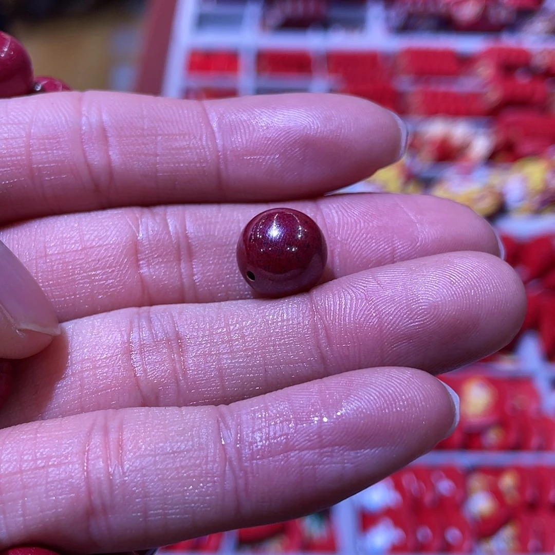 天然辰砂原矿12毫米一颗