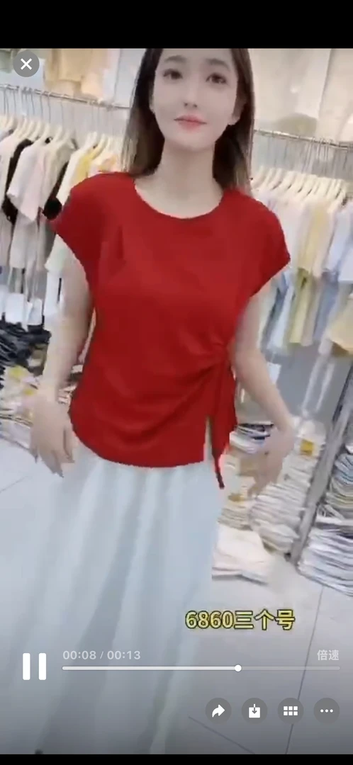 常规纯色常规款短袖吸汗圆领T恤网红纯欲辣妹风