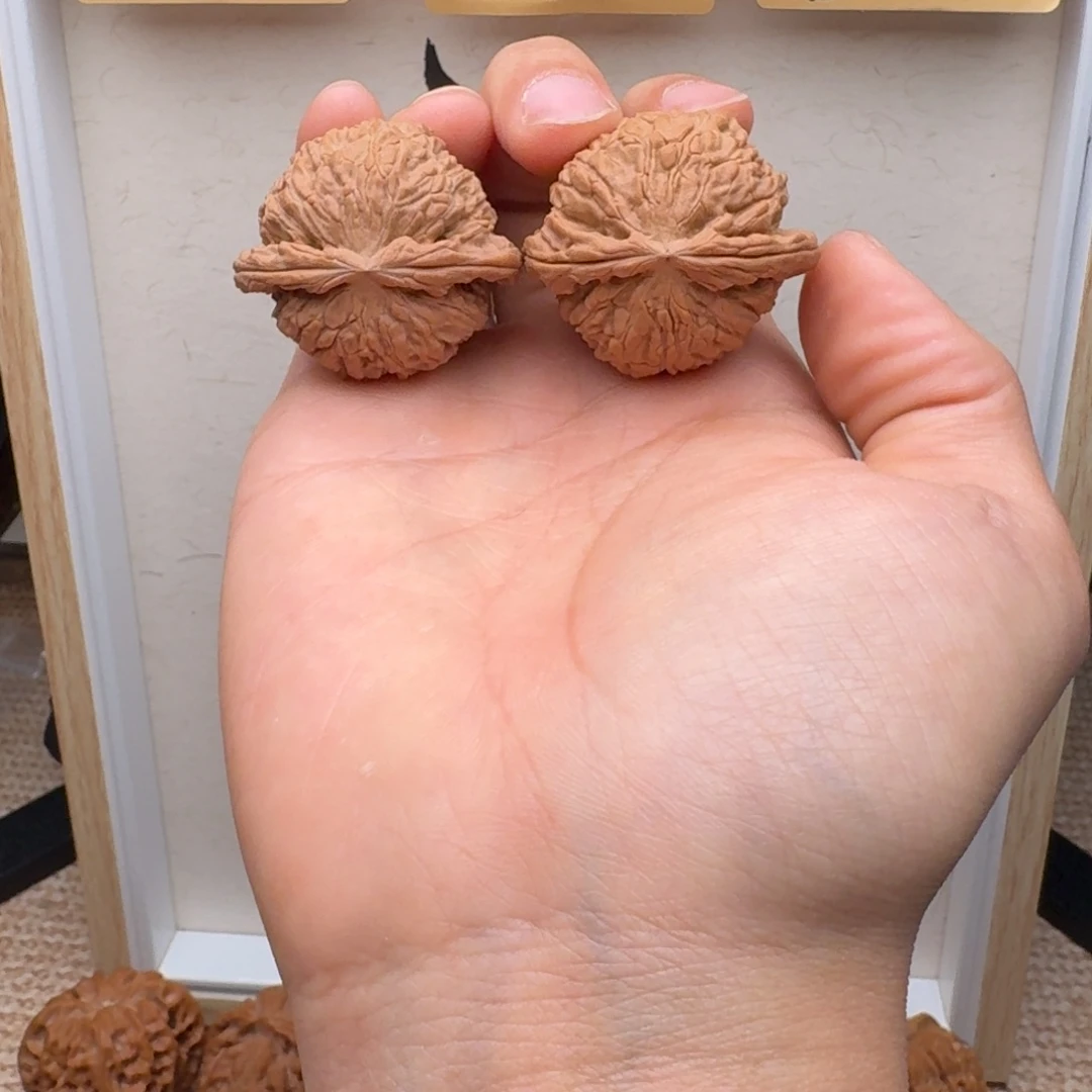 文玩核桃把件A*X3917白狮子