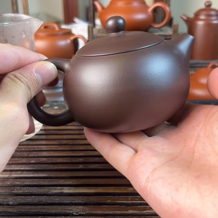 茶壶紫砂原矿紫砂手工制作