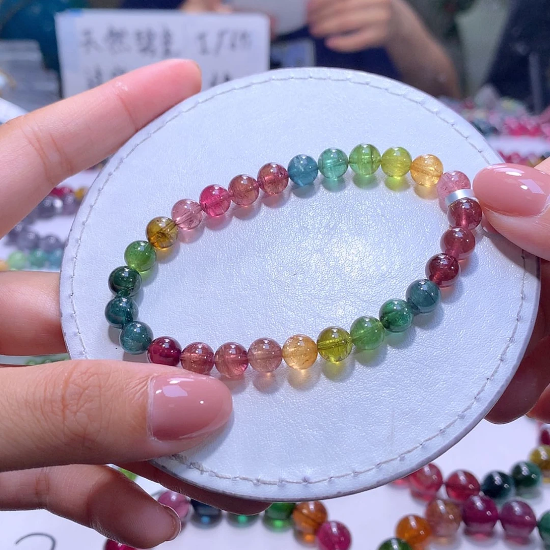 【闪购商品】未镶嵌手串碧玺7.1m
