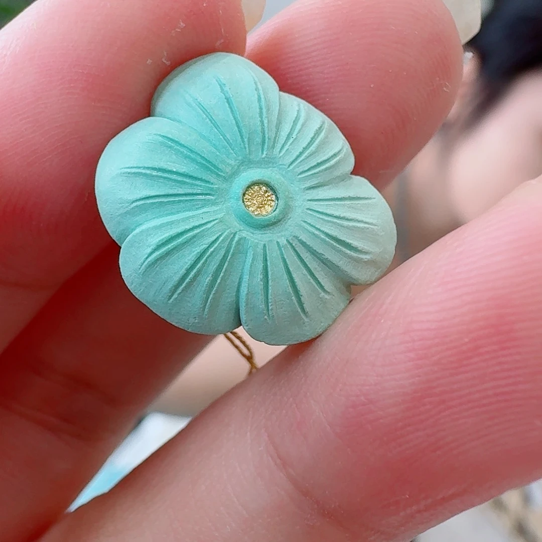 未镶嵌绿松石珠宝奇石