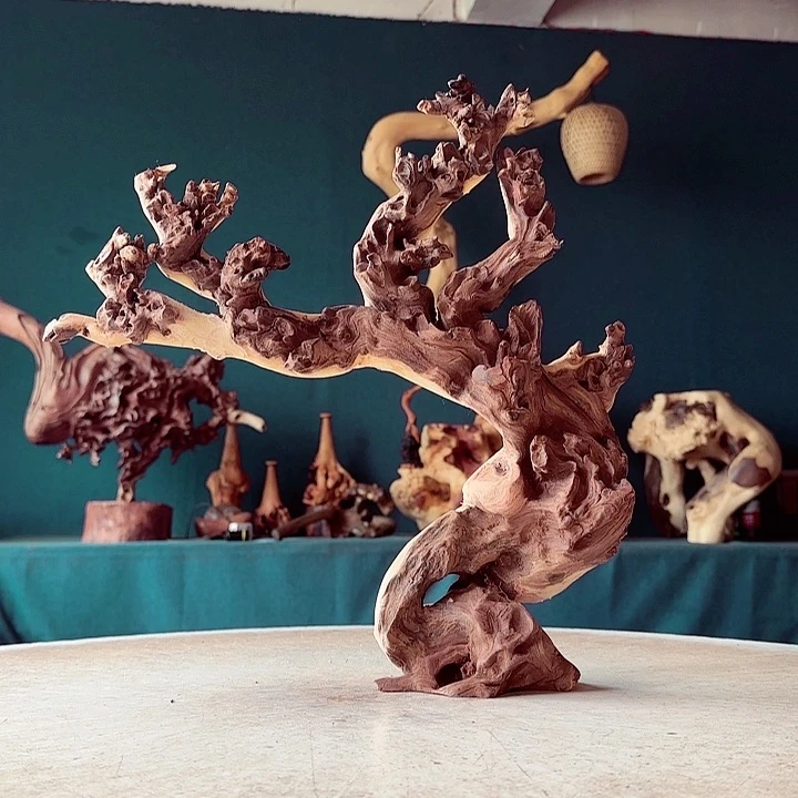 黑果木黄*瘦977金丝红木羊蹄甲半成品