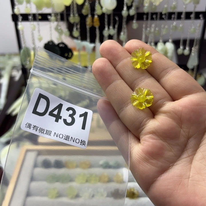 蛇纹石玉发饰合金玲****）