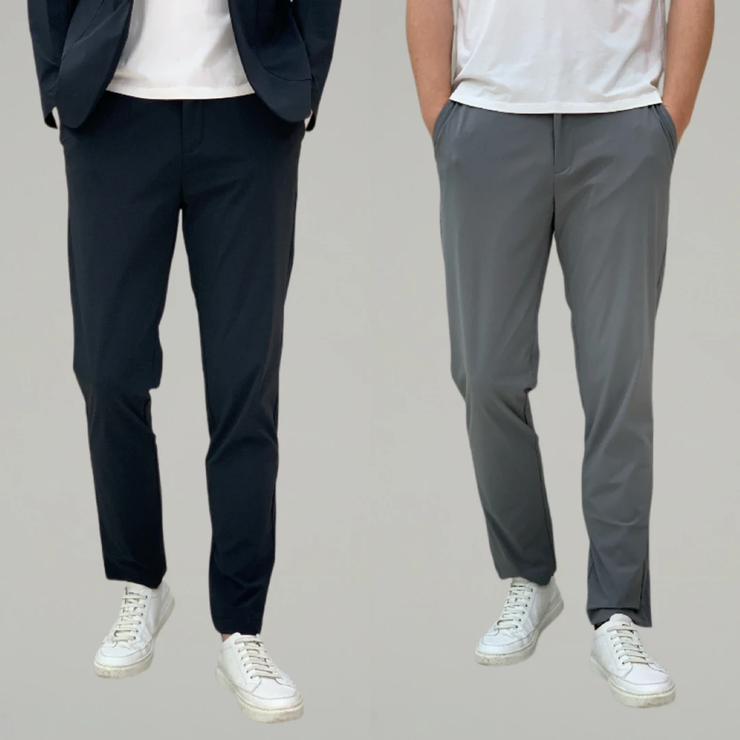 T&X/梯形春夏款男休闲时尚薄款九分西裤0043