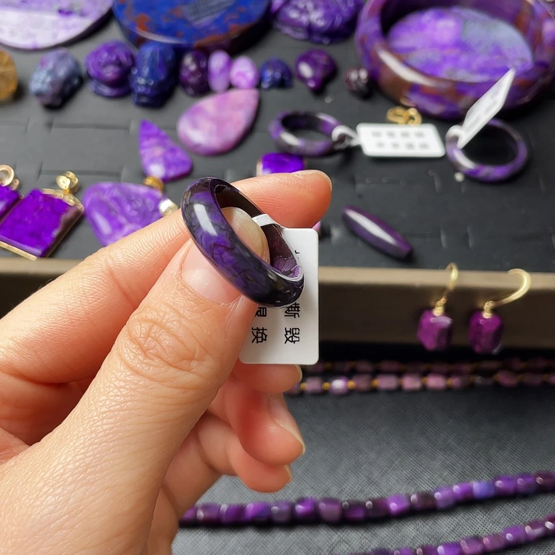 苏纪石（舒俱来）指环22未镶嵌J*S