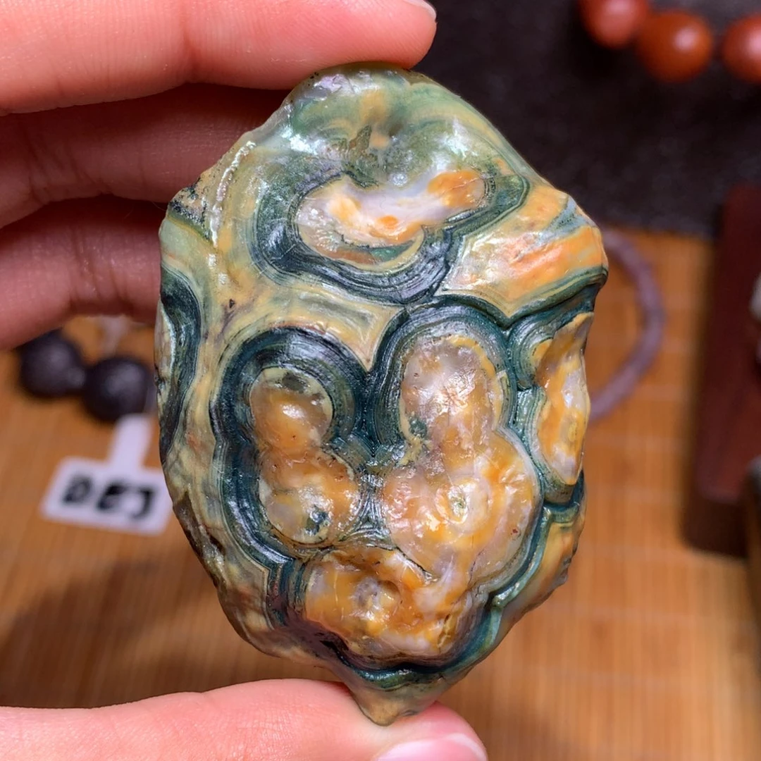 未镶嵌玛瑙/玉髓珠宝半成品