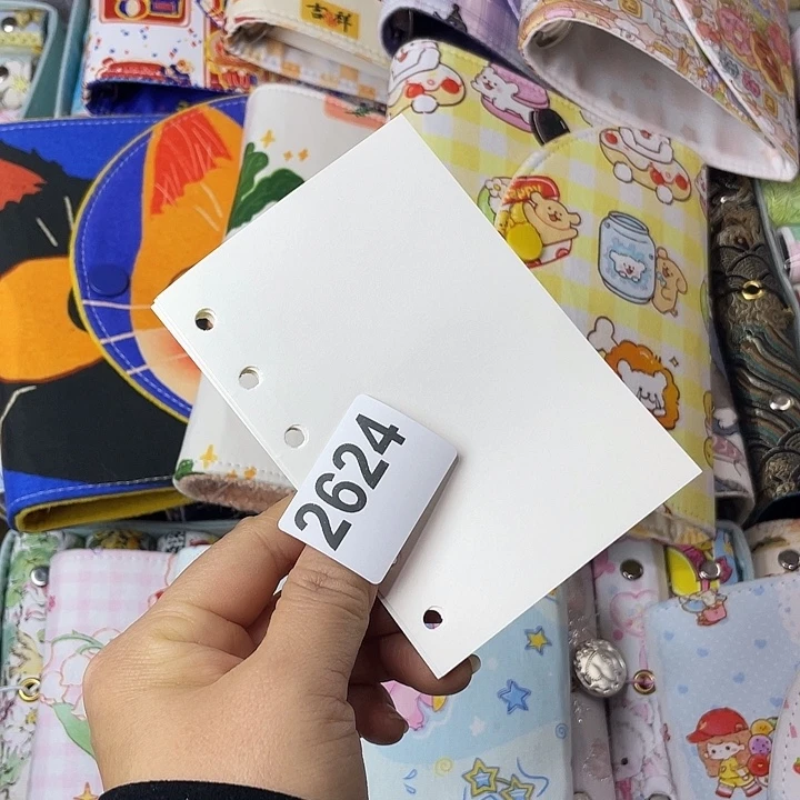 织绣A7活页空白纸2份2624