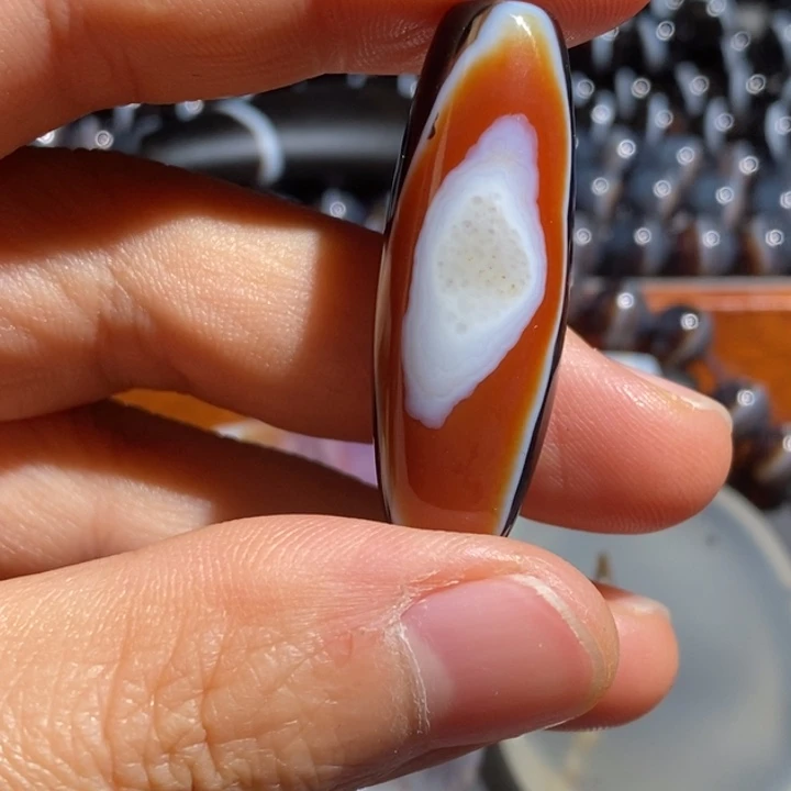 玛瑙/玉髓未镶嵌项链