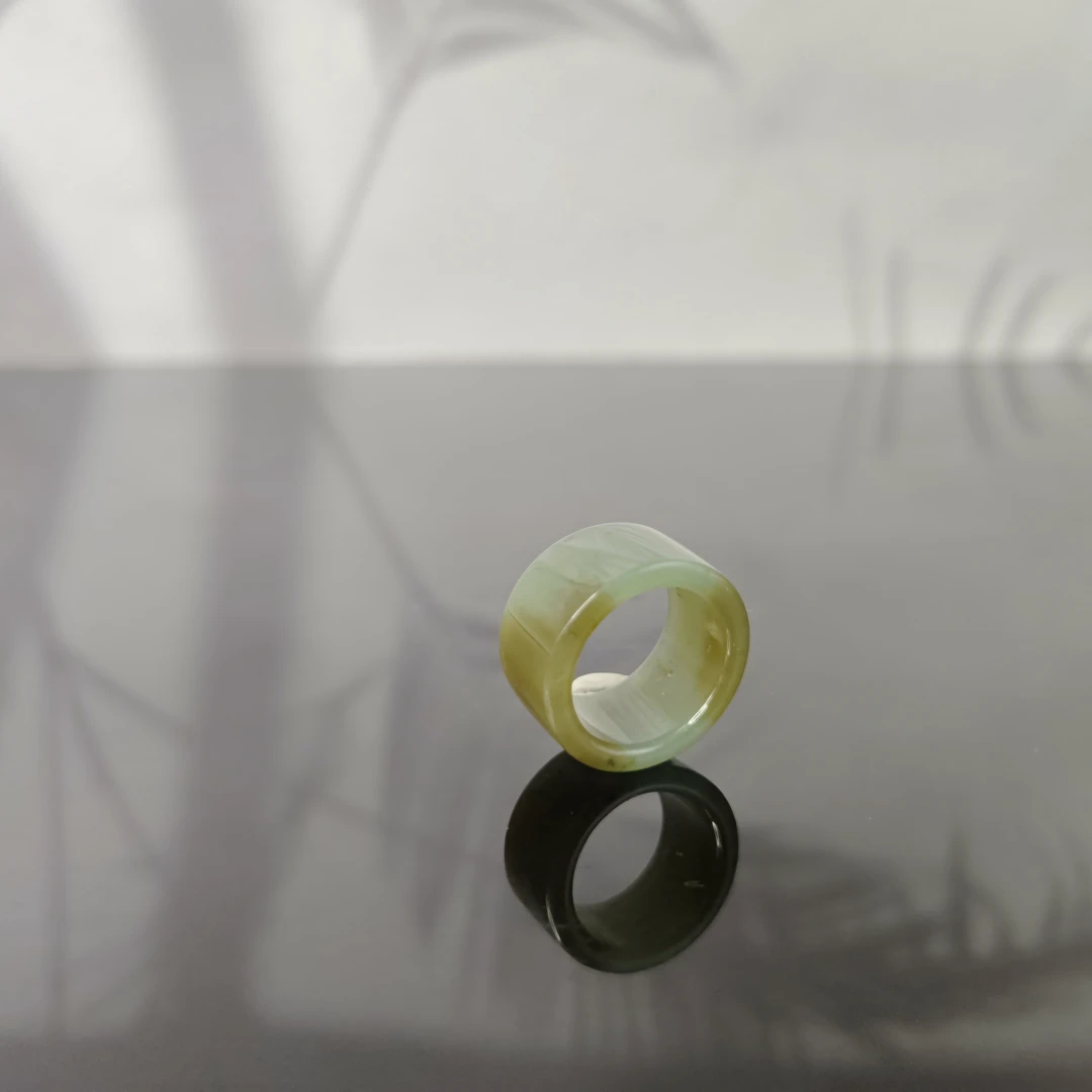Y和田玉戒圈（17+mm）0460