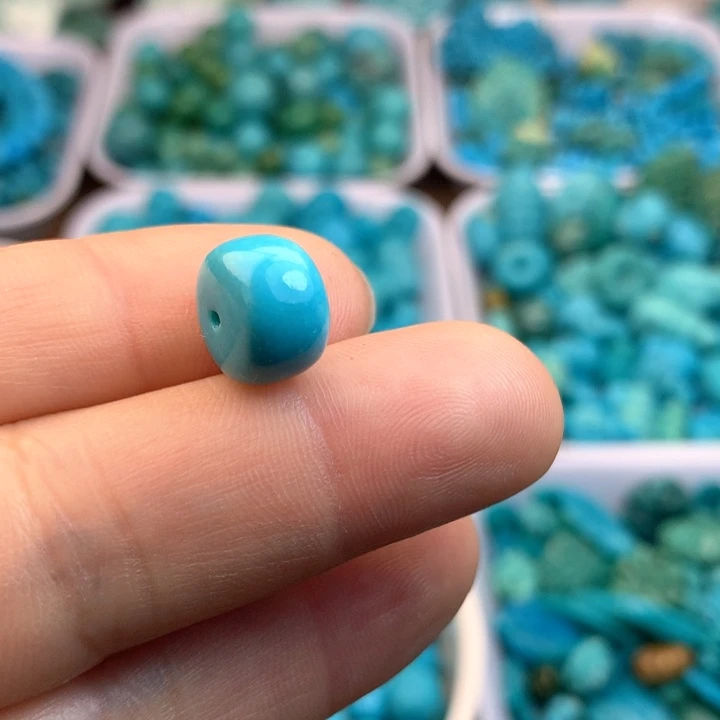 绿松石未镶嵌吊坠(不含链)