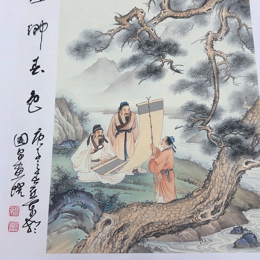 国画多次参加国内外重大