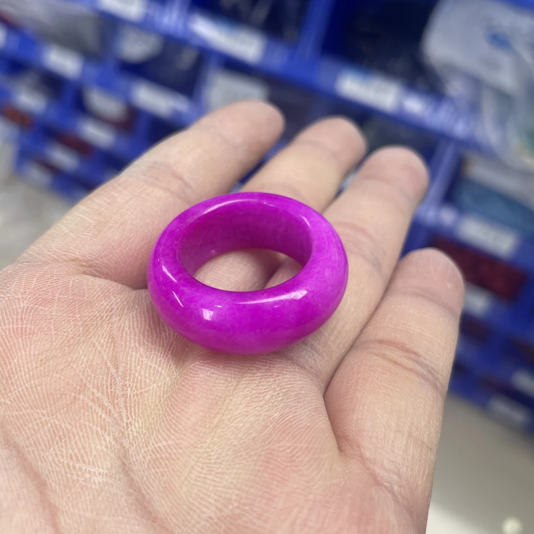 196号粉色面包戒指