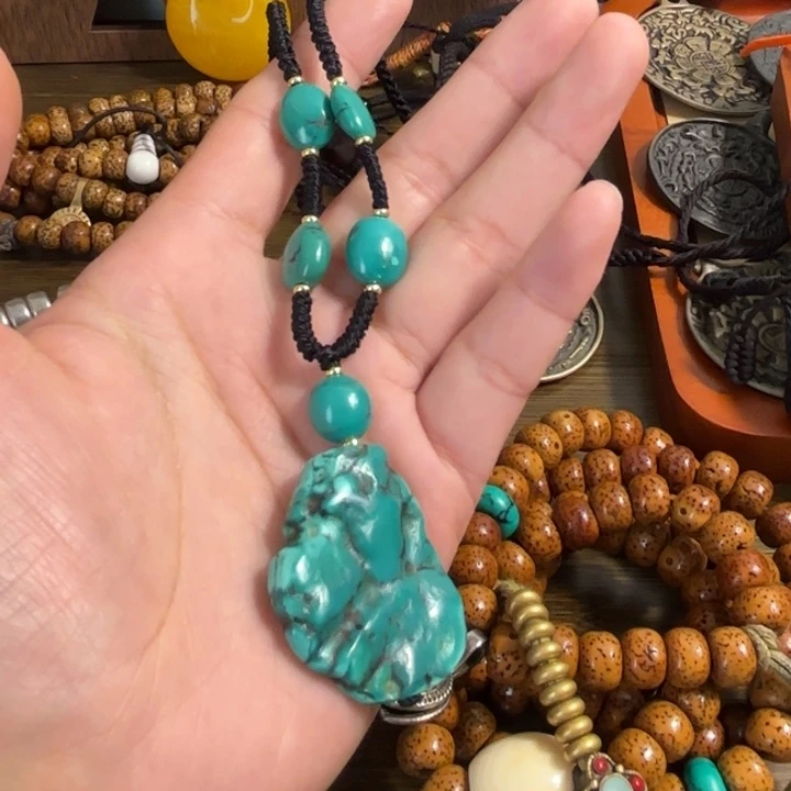 颈饰玻璃原矿 珠子